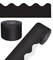 Carson Dellosa 65Ft of Black Bulletin Board Borders, 1 Roll of Scalloped Trim for Rolling Whiteboard, Cork and Posterboard, Party, Office Decorations, and Classroom Decor